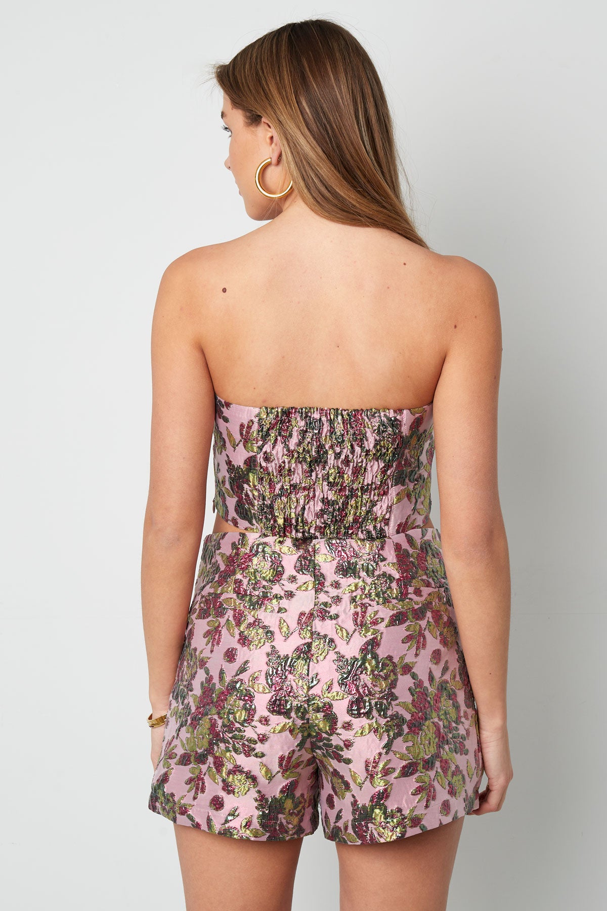 Polyester Vrouwen Mouwloze Top Bloemenprint