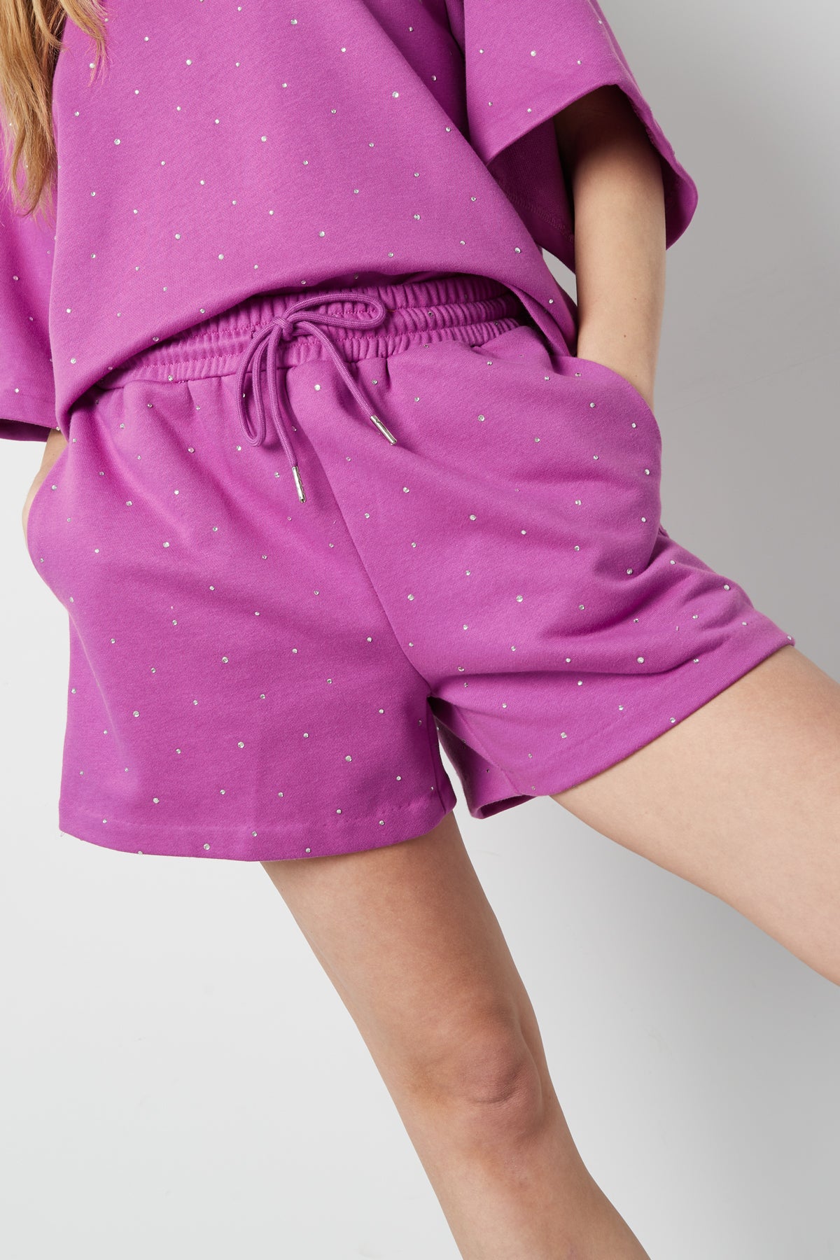 Cotton Vrouwen Casual Shorts Trekkoord Taille