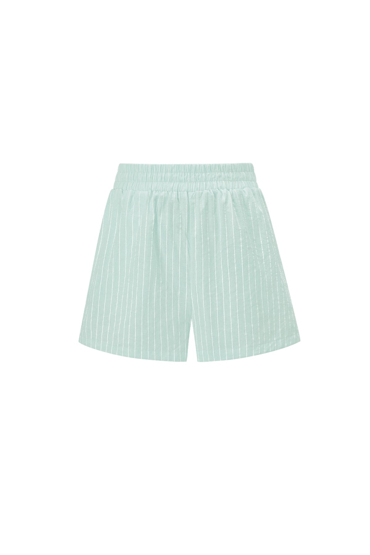 Cotton Woven Vrouwen Shorts Casual Stripes