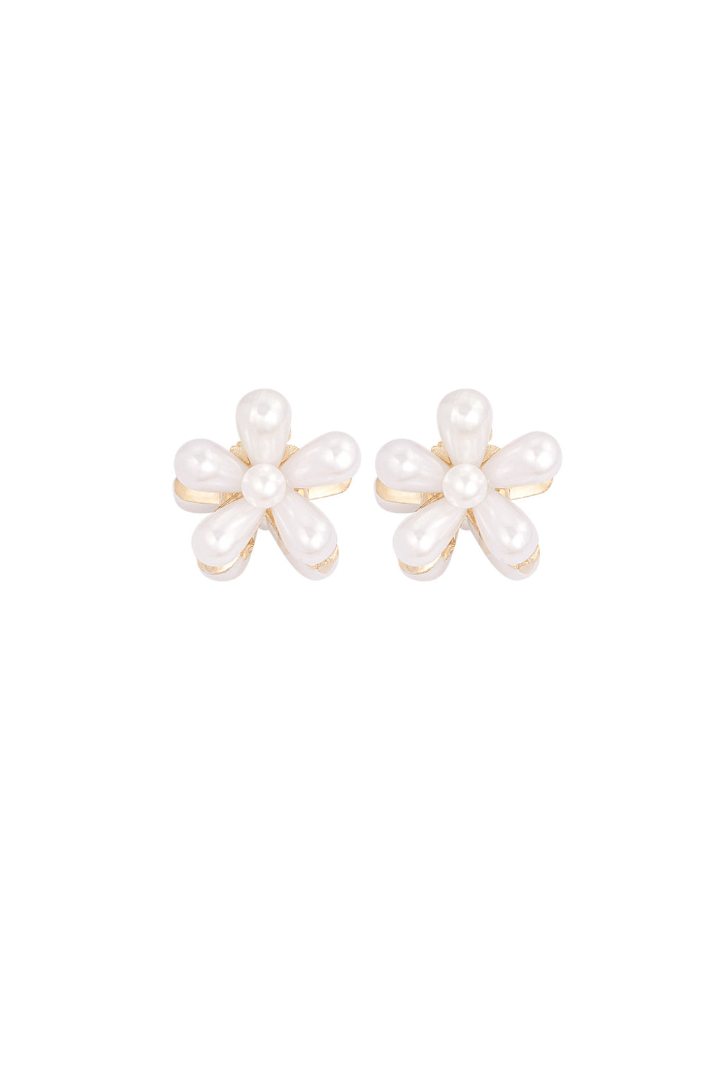 pearl flower haarclip