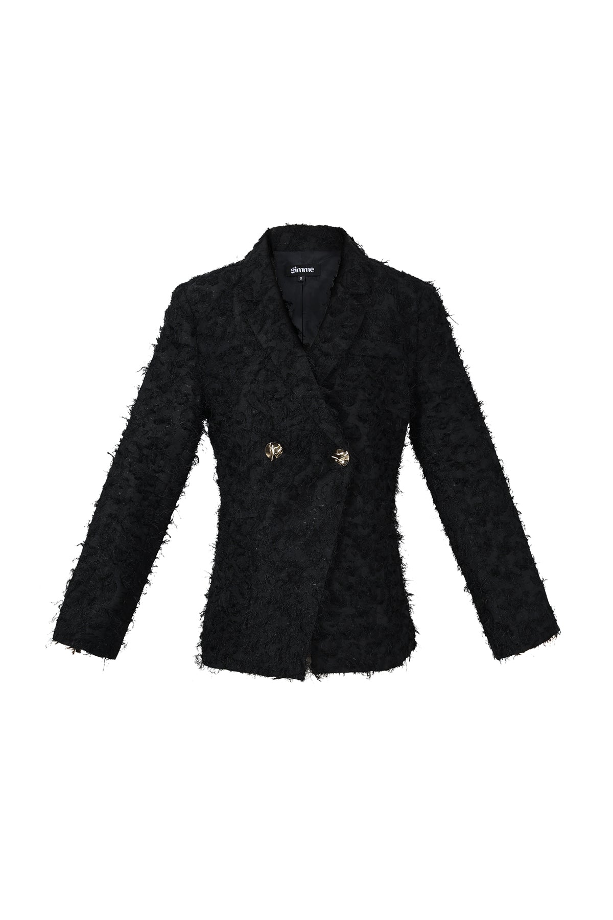 Blazer met textuur