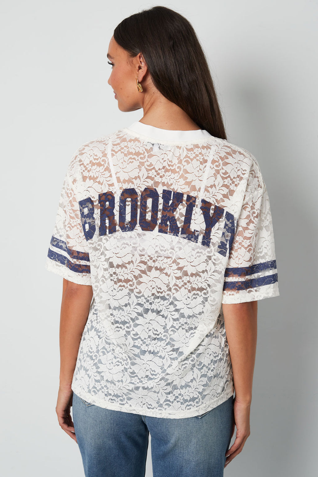 Woven Polyester Fiber Vrouwen T-shirt Sporty Color Clash