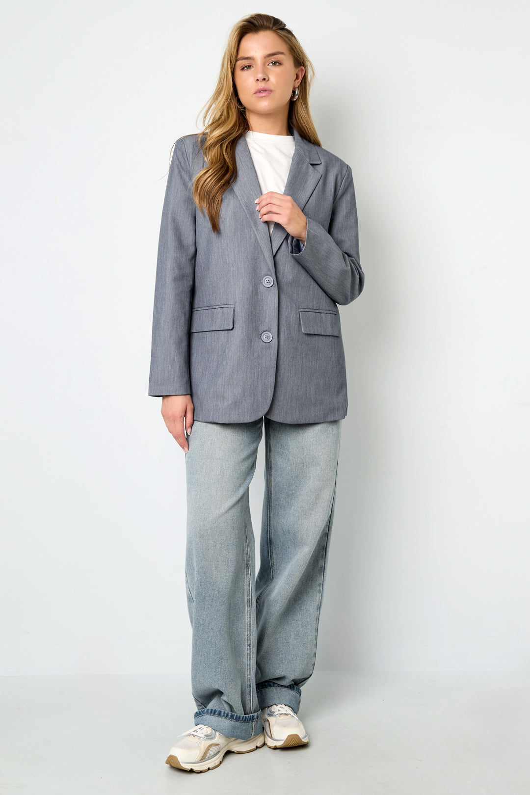 Geweven Polyestervezel Vrouwenpak Elegant Letters